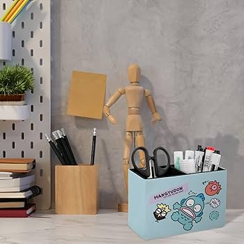 ハンギョドン ペンスタンド付きチェスト ハンギョドン ペン立て 筆差し ペンスタンド ペンホルダー ぺん